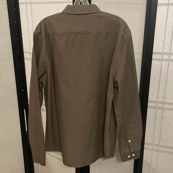 Men's H&M Regular Fit Cotton Button-Down Shirt - Picture 7 of 7